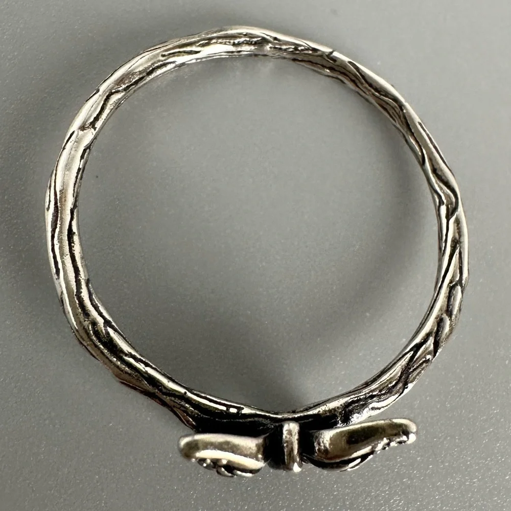 Sterling Silver Butterfly Ring
